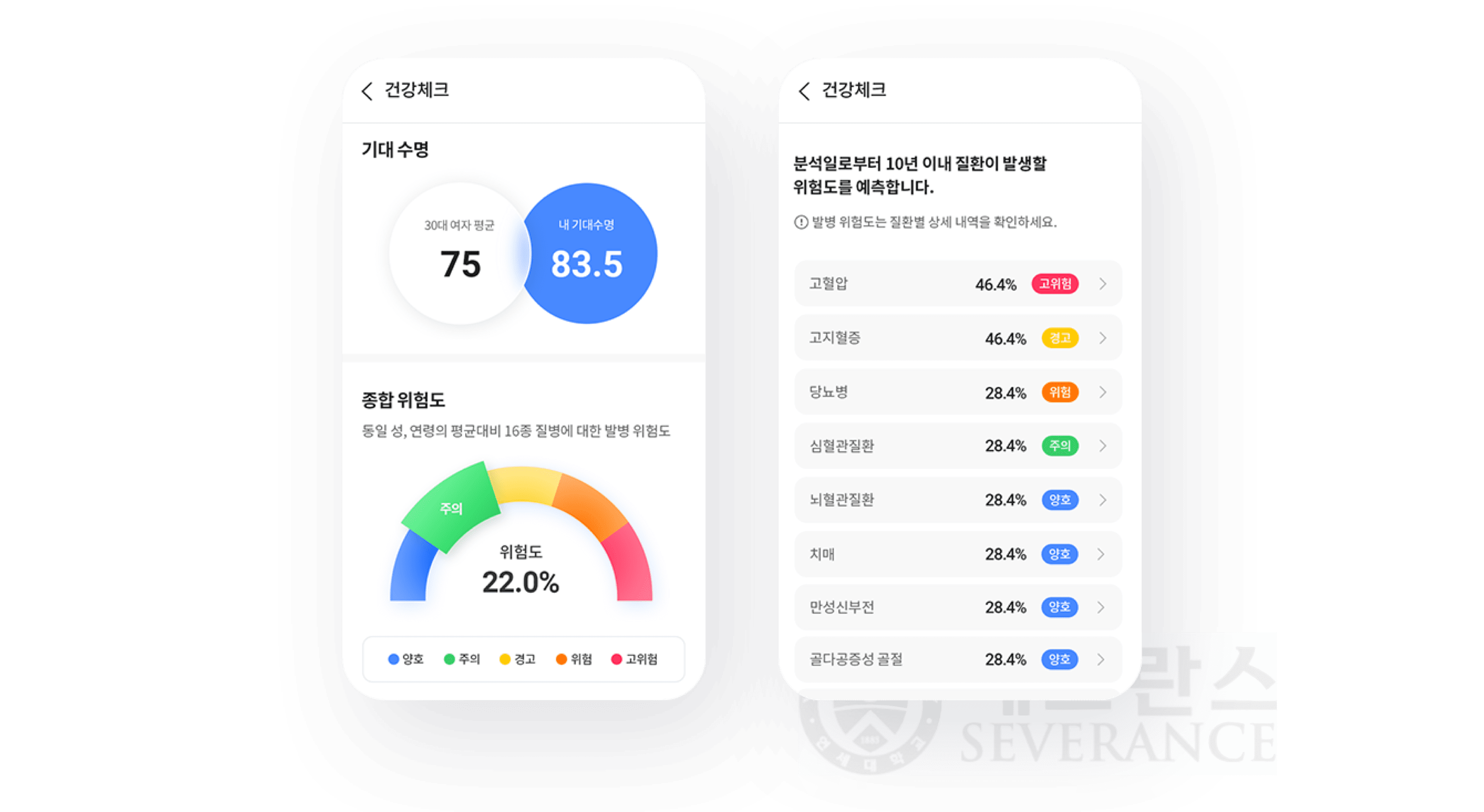 건강체크 예시 이미지